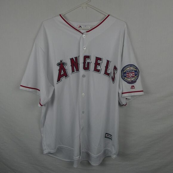 Majestic Cooperstown Vladimir Guerrero Hall of Fame Induction Angels Jersey XXL - Picture 2 of 10